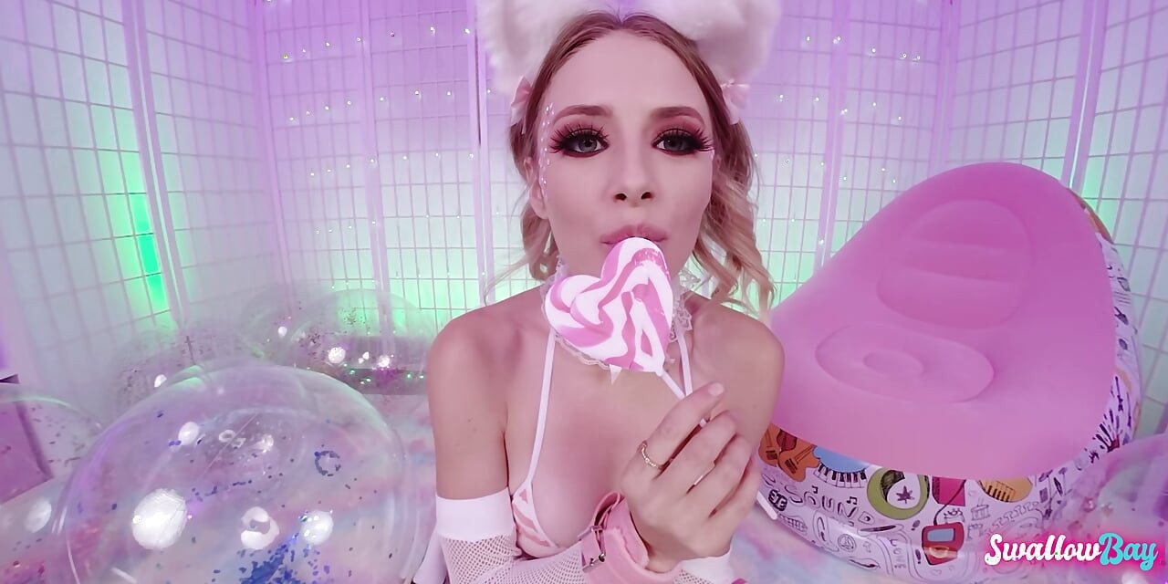 Kyler Quinn Licking and Sucking Big Cock POV
