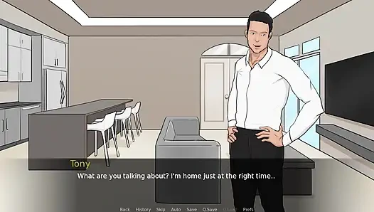 Eva'nın ecstasy #10 ateşli kızıl saçlı erkek arkadaşını üvey babasıyla aldatıyor