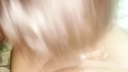 My girlfriend's Tamil aunt riding cock when we're home alone