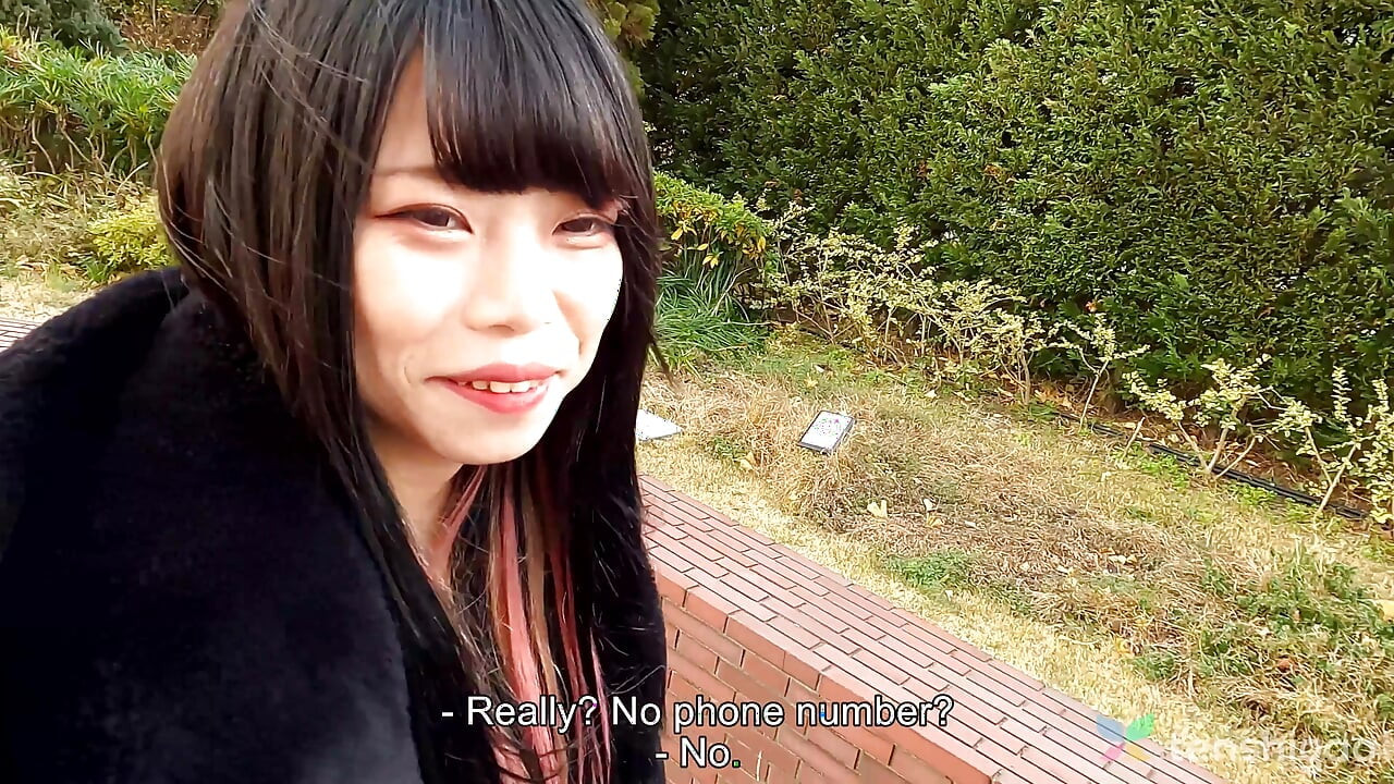 Maid Cafe Worker Miss Akane Okawa Comes to Show off Her Big Fat Tits