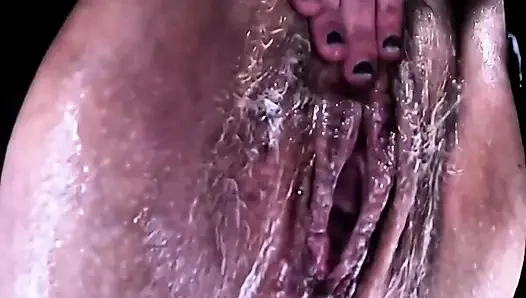 Huge Hairy Finger Fuck