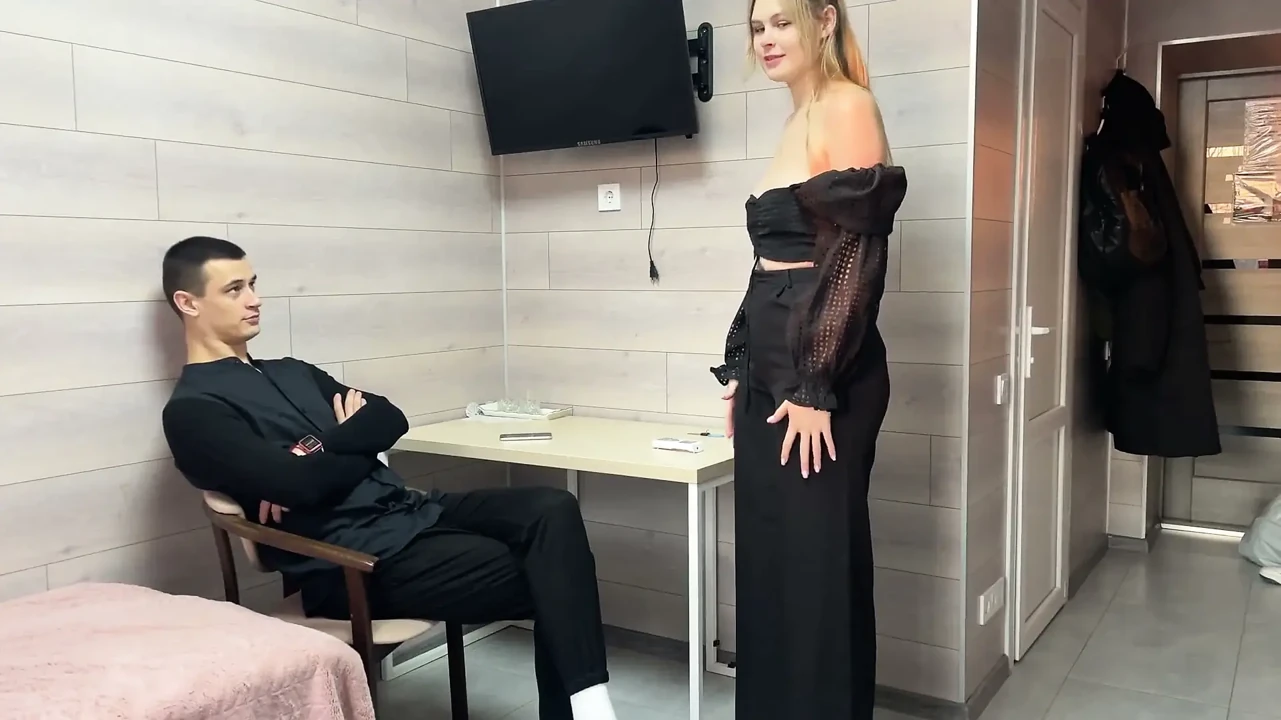 New House New Cock: Customer Examined and Cum Covered