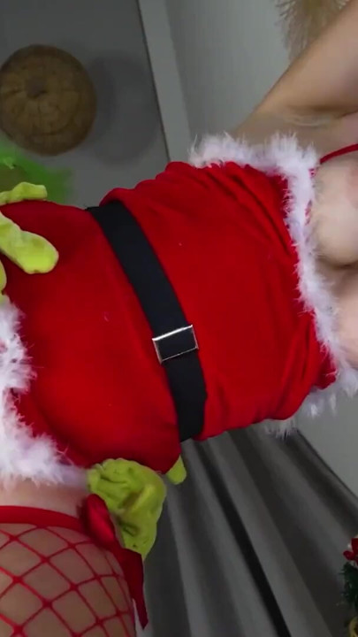 On Christmas night I got fucked hard by the grinch! | Clip 2