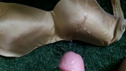cum on wifes bra 2