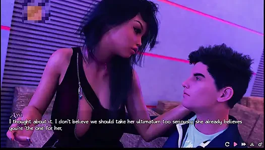 Pure love # 11 - Avaand Lilly hatte einen kampf und später in dieser nacht fickte Johannes Ava