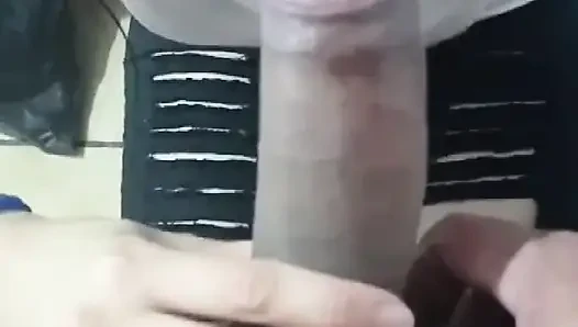 He gives me a delicious birthday blowjob and brings all my milk...