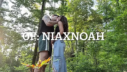 Я подоила своего мужчину в лесу