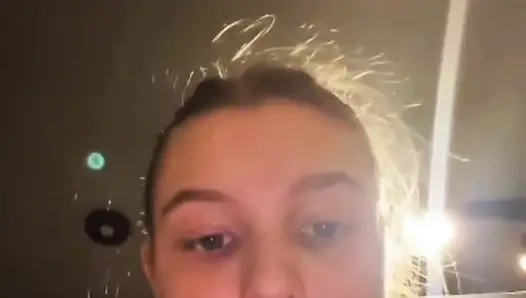 Squirting. Huge Anal Plug in Tight Ass