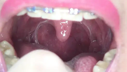 Swallowing Huge Almonds Nonstop!!!