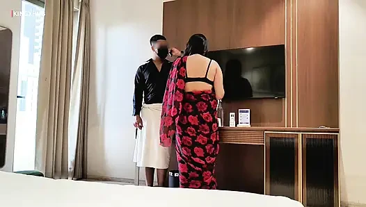 Indian Desi Aunty was Angry, we shared single bed, Full Hindi Audio