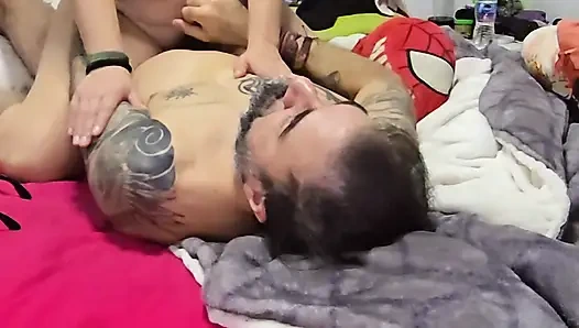 Die Laken lagen uns im Weg