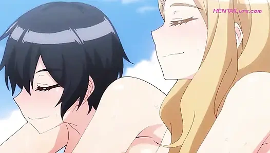 Adam berusaha untuk tetap tenang, tapi cowok ini cowok ganas ini sampai dia keenakan!