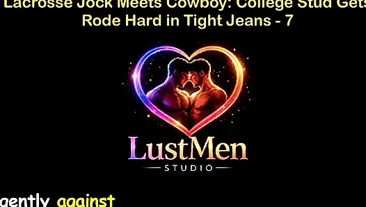 English Audio Gay Sex Story - Lacrosse Jock Meets Cowboy College Stud Gets Rode Hard in Tight Jeans - Part 7