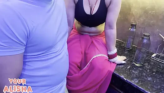 Padosan Chuddakad Aunty Chut Chudai Ka Maja ft. Alisha