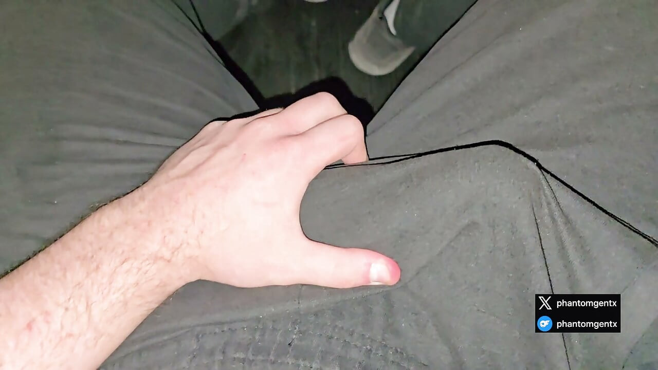 Didn't make it home – Hot guy next door cums fat at the service station