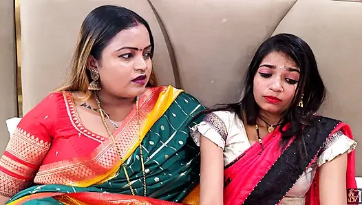 Indian desi jija sali bhabhi dever threesome hardcore sex video