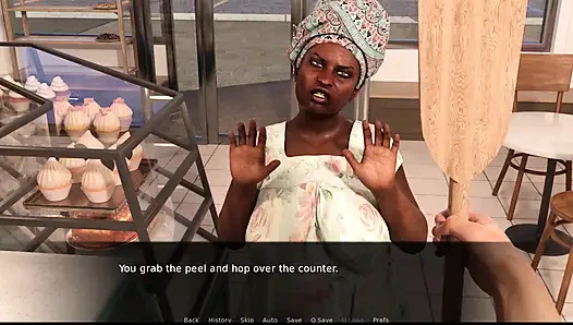 Baking with Chocolate 5 Ive Gave Ladesha a Good Spanking on Her Bare Skin