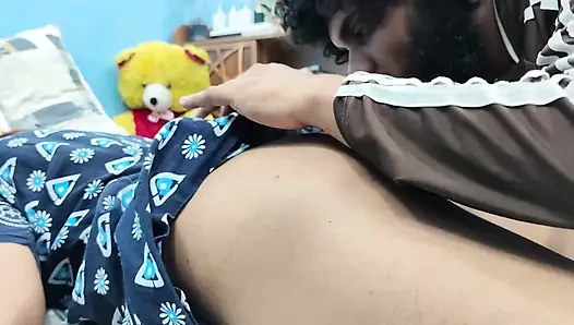 Hot ass kiss and ass lick romance of desi couple