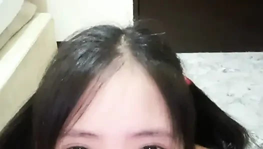 Cute Stepsister POV DEEPTHROAT SWALLOW