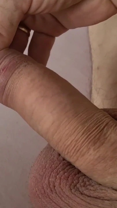 Powerful moment from "BDSM Cock Sounding Wife sounds Husbands Cock"