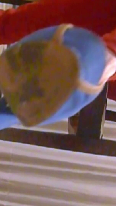 Worshipping Her Blue High Heels | Clip 1