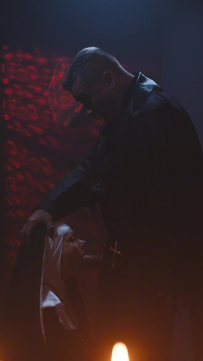 Time Stop Devil Ritual - Frossen Nonne Ahegao Tankekontrol Sex