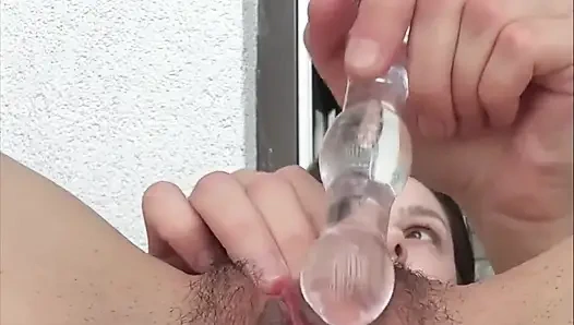 Asmr Wet Pussy Menggoda dengan Mainan Kaca