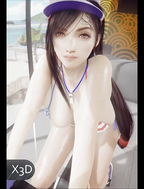3D Hentai Χωρίς λογοκρισία Συλλογή Tifa Lockhart Final Fantasy