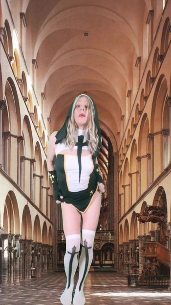 Uzbudljiv trenutak iz "Camelia Religious tgirl"