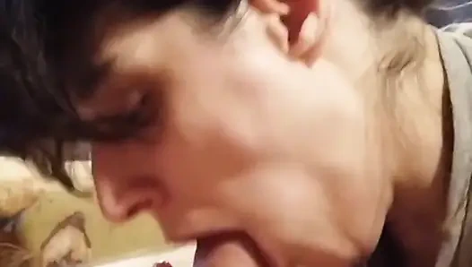 Aku menyusun momen terbaik saat lagi jilat kontol