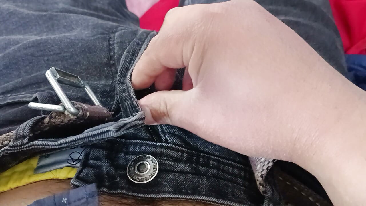 Massages my penis