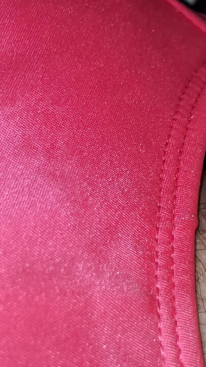 Bright pink panty pee