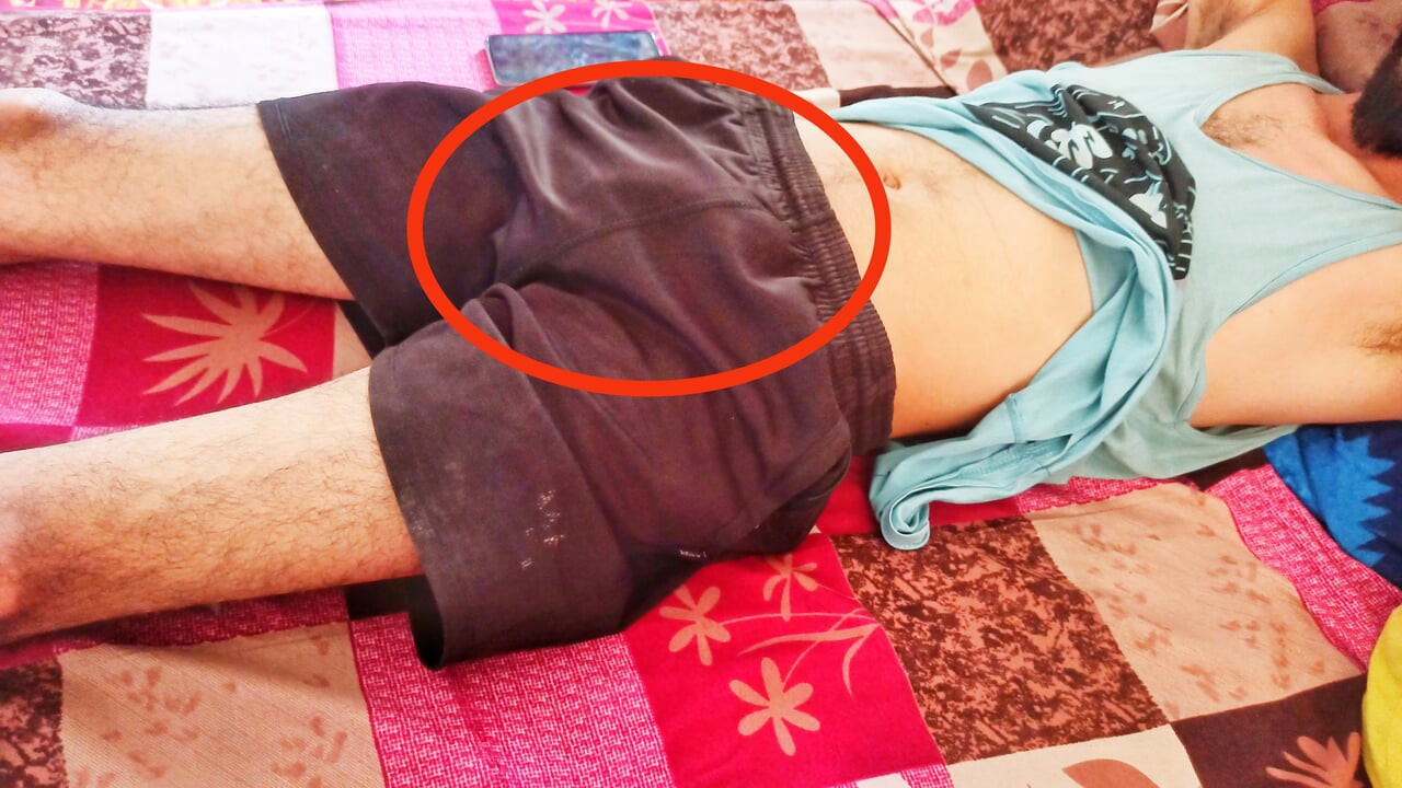 I open My Tution Teacher Big Monster Cock  Underwear