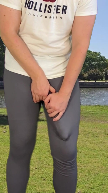 Captivating moment from "Monstercock voyeur cumshot"