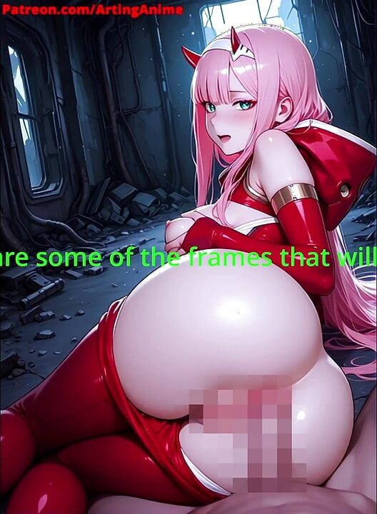 Zero Two Darling in the Franxx Horns Fuck