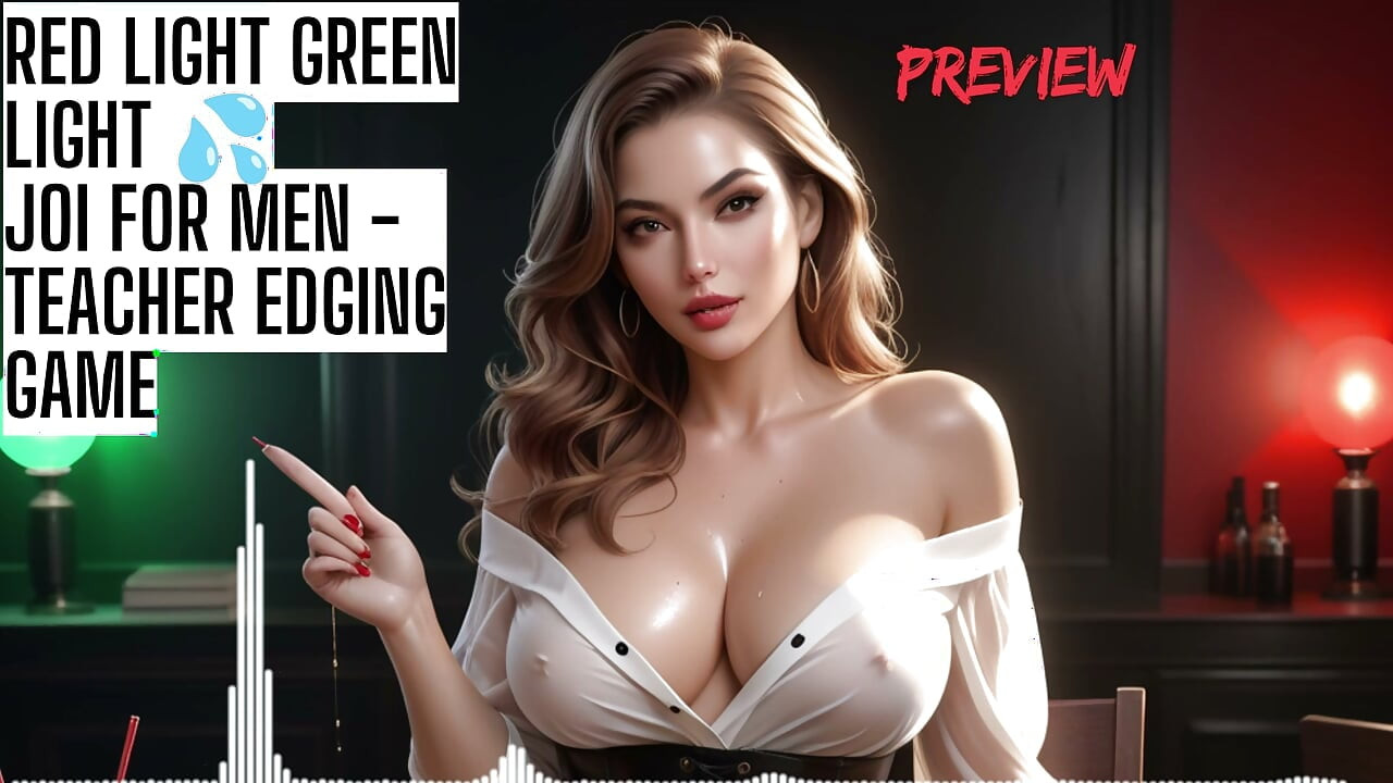 Red Light Green Light JOI Stop Start Game ASMR HFO JOI Erotic Audio 4 Men)