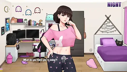 House Chores #56: Naughty Stepsister Teaches Me a Lesson for Sitting in Her Chair - by Eroticgamesnc