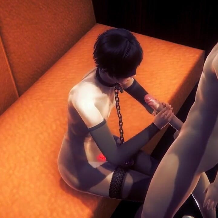 Yaoi Femboy - Kagesato Handjob a Big Dick
