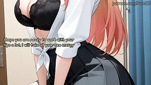 You have creampied Marin Kitagawa's pussy in the fitting room