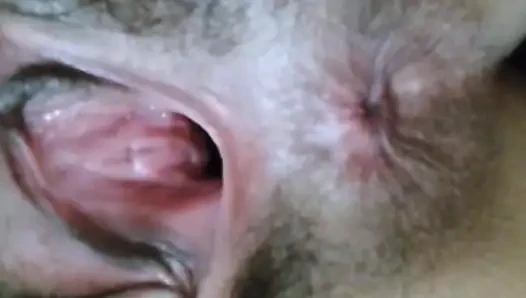 Egyptian Algerian woman plays with her fond pussy until she fucks, an Arab pussy full of hair