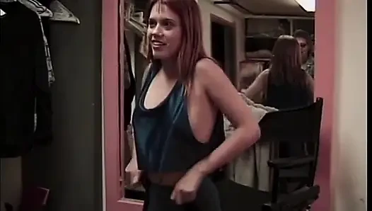 Two girls challenge for the cock sucking title in boxing ring