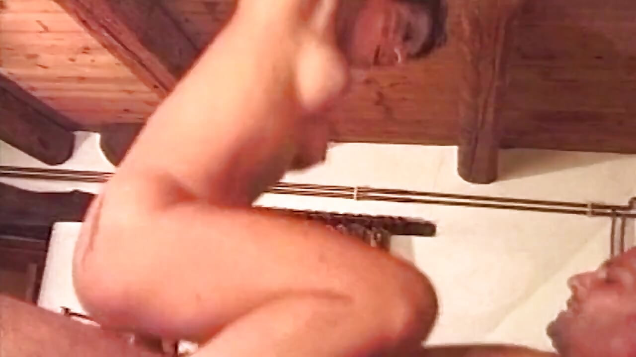 Mature Brunette Pisses Wildly and Flaunts Bulging Rosebud