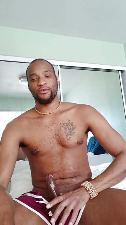 Hard Cum After Stroking BBC on Cam!