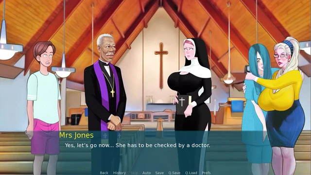 SexNote - Wild sex with the nun (2)