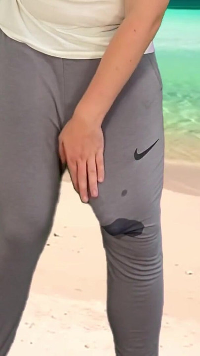 Powerful moment from "Monster cock hands free cumshot on public beach"