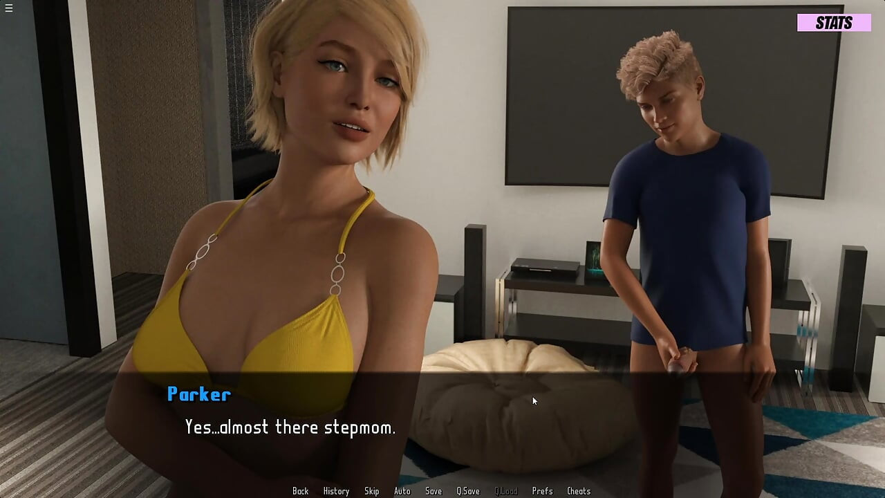 Stepmom Caught Her 18 Plus Stepson While He Masturbating His Big Cock