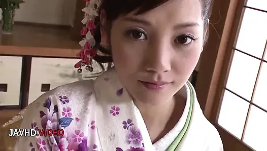Masturbationssession mit der verführerischen japanischen schönheit Rei Mizuna amateur erfreut Spielzeug