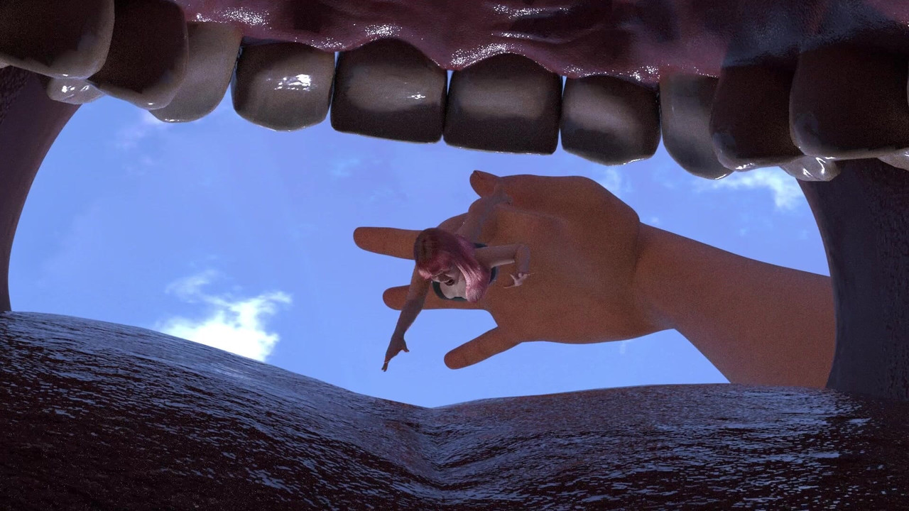 giantess eat