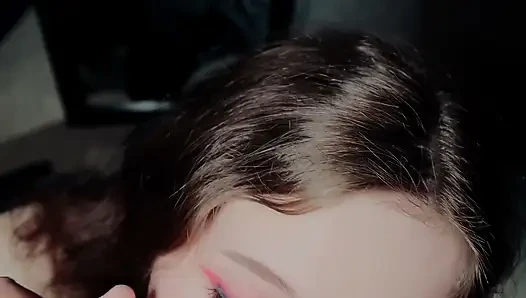 White Girl Bunny Sucking Dick Mid Photoshoot