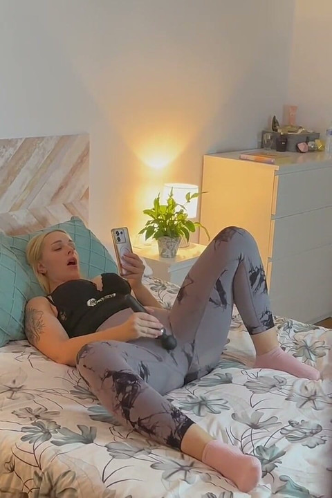 B025 - My Roommate Catches Me Playing with My Pussy